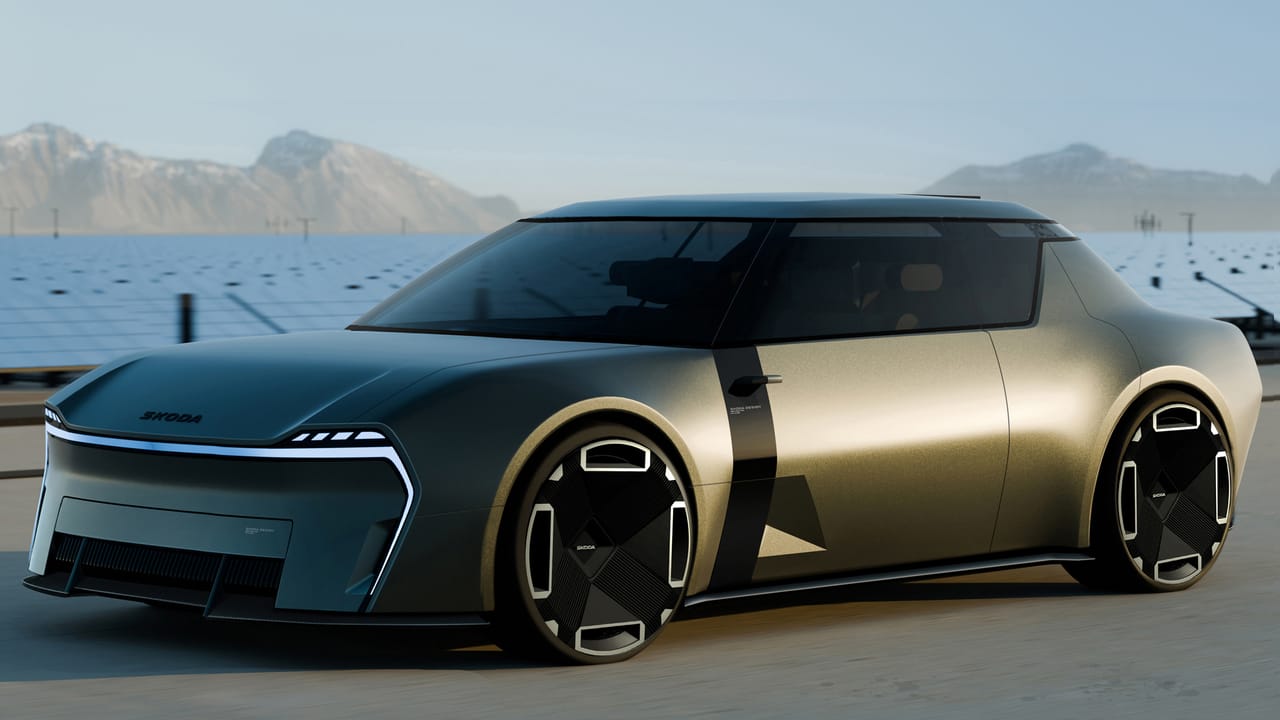Skoda modern 1000 MBX concept car