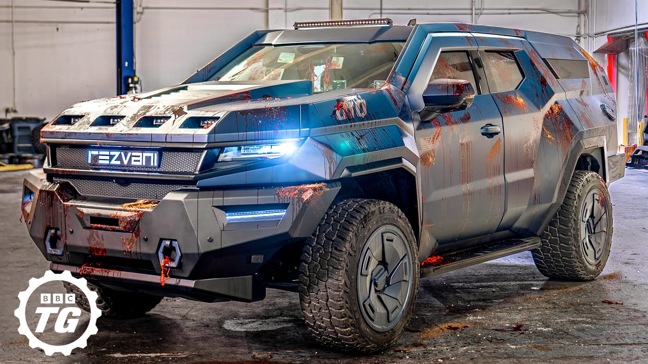 Armoured Car Cleaning After Zombie Apocalypse