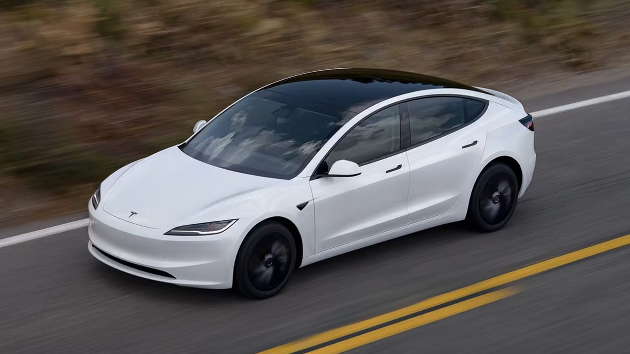 Tesla Model 3 Standard electric car