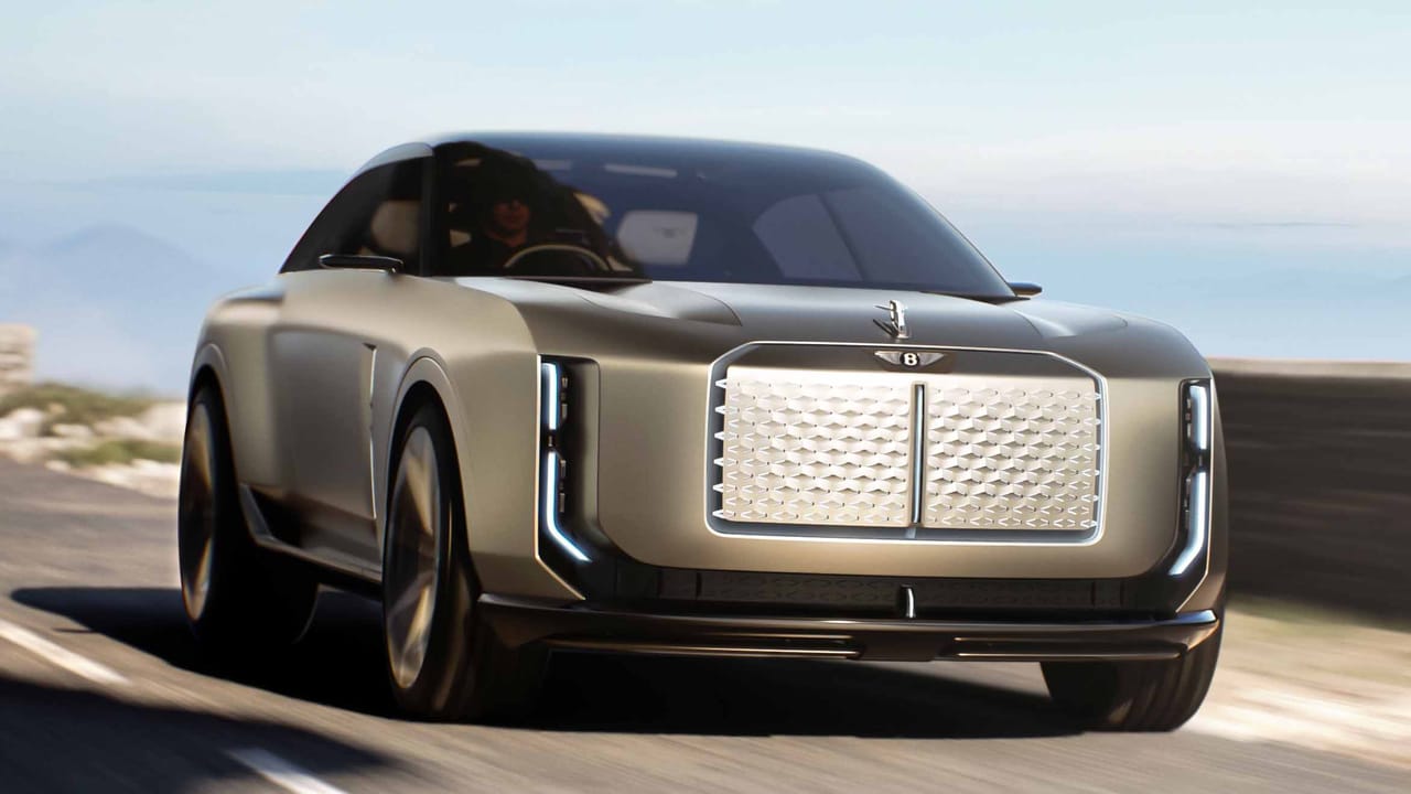 Bentley EXP 15 Concept Driving Image