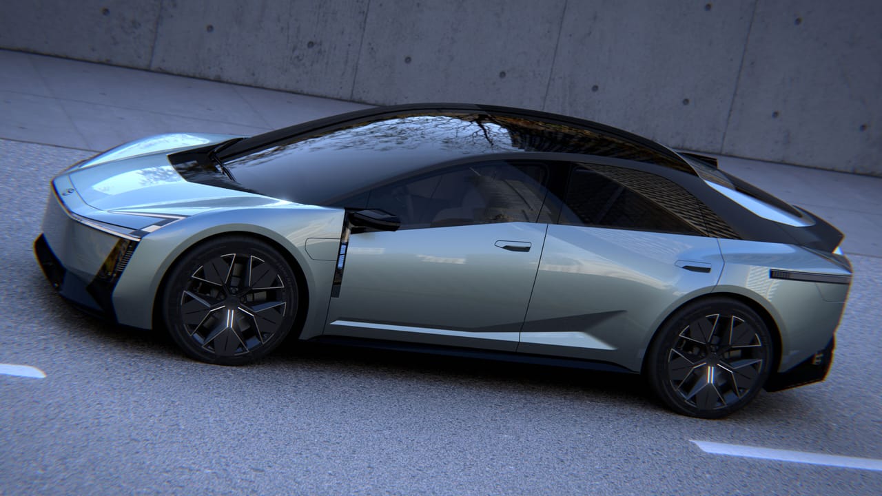 Toyota Corolla Concept radical restyle