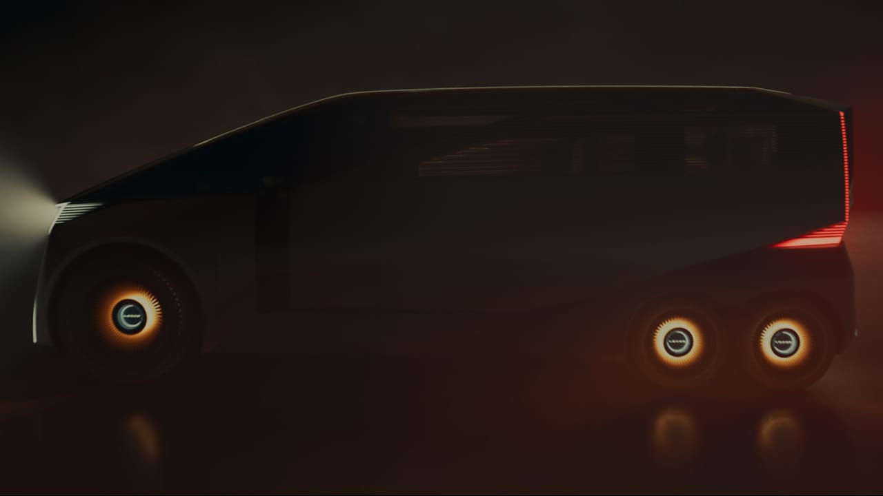 Lexus Six-Wheeled Minivan Teaser