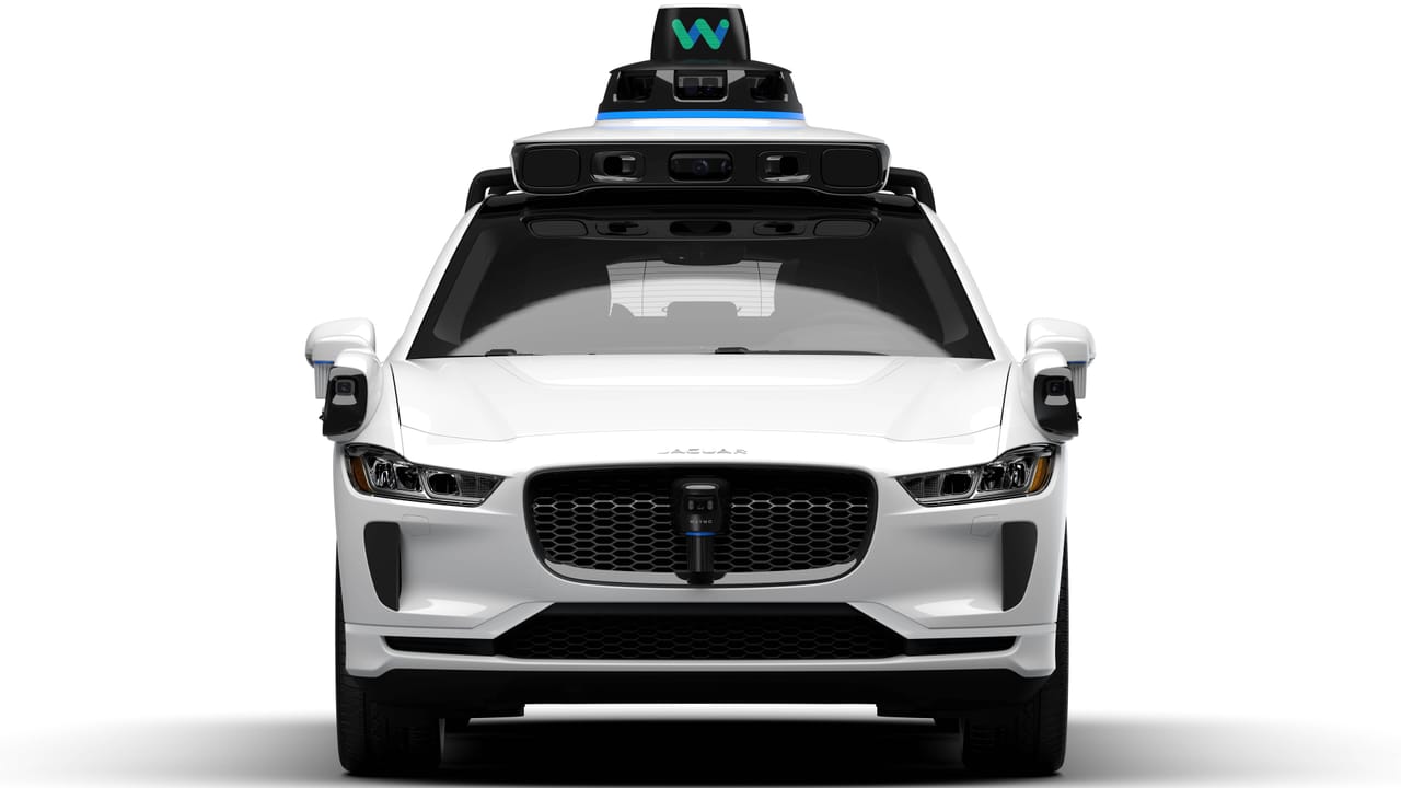 Waymo self-driving taxi London