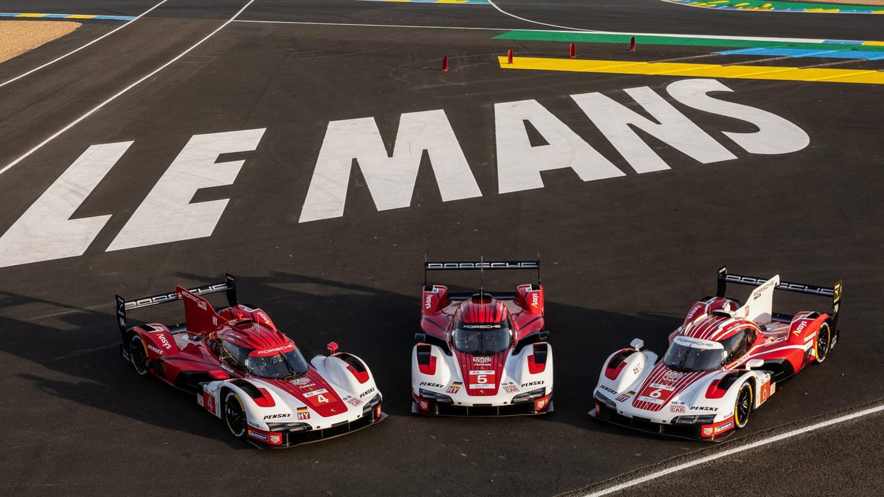 Porsche Le Mans Racing Car