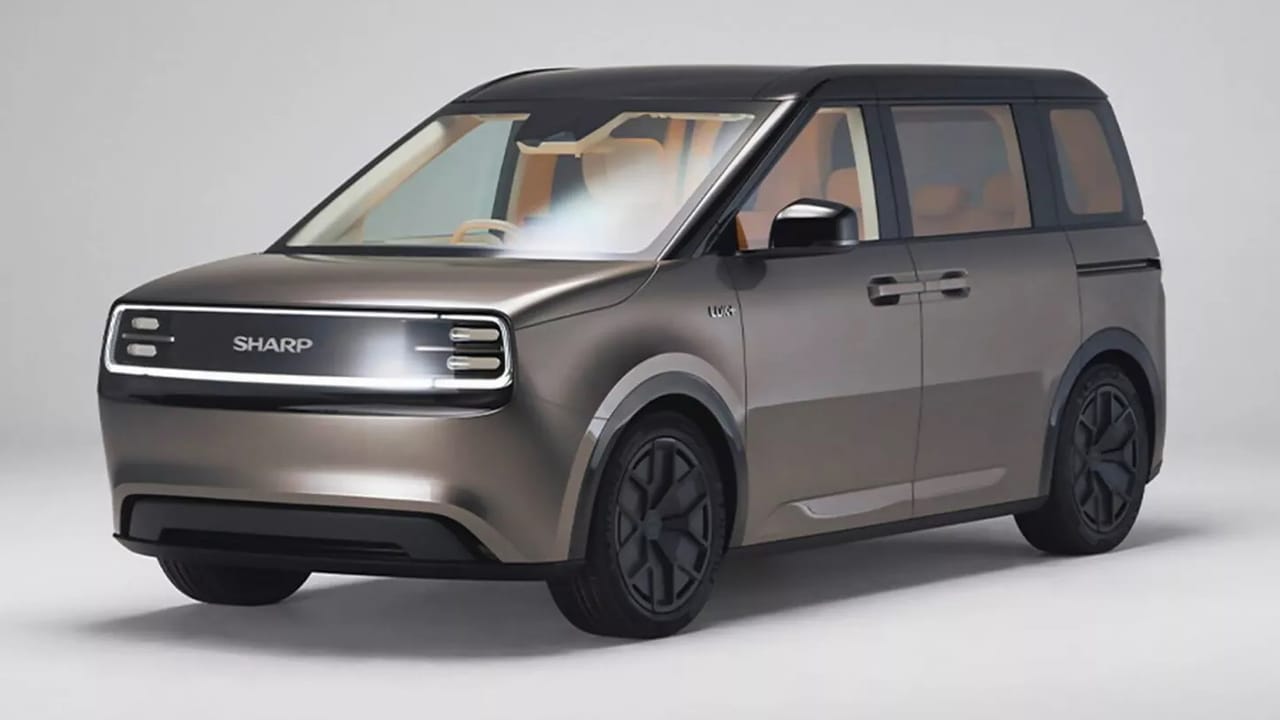 Sharp LDK+ EV concept car integrates with smart home appliances