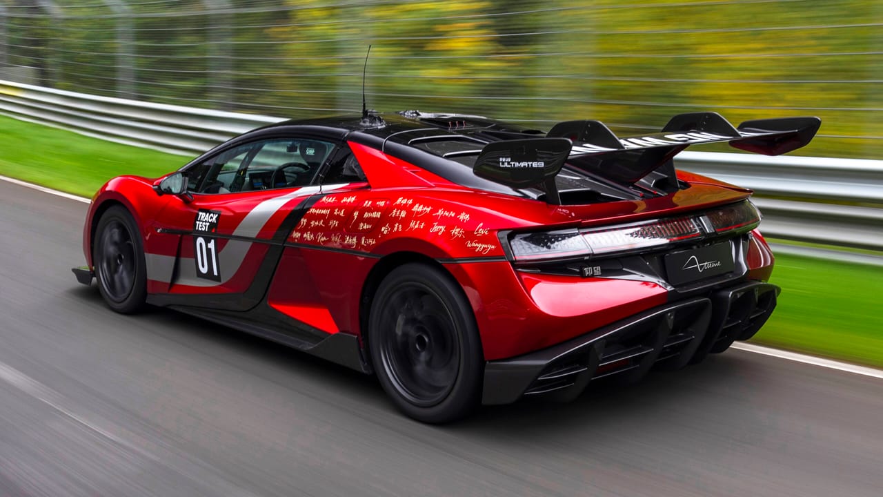 Yangwang U9 Xtreme Nürburgring Lap Record
