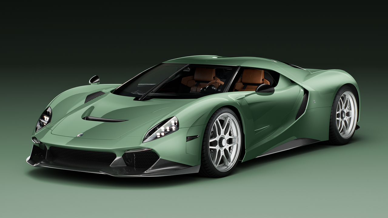 Capricorn 01 Zagato supercar front view