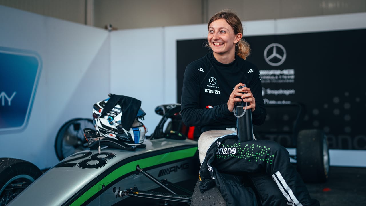 Doriane Pin F1 Academy Leader