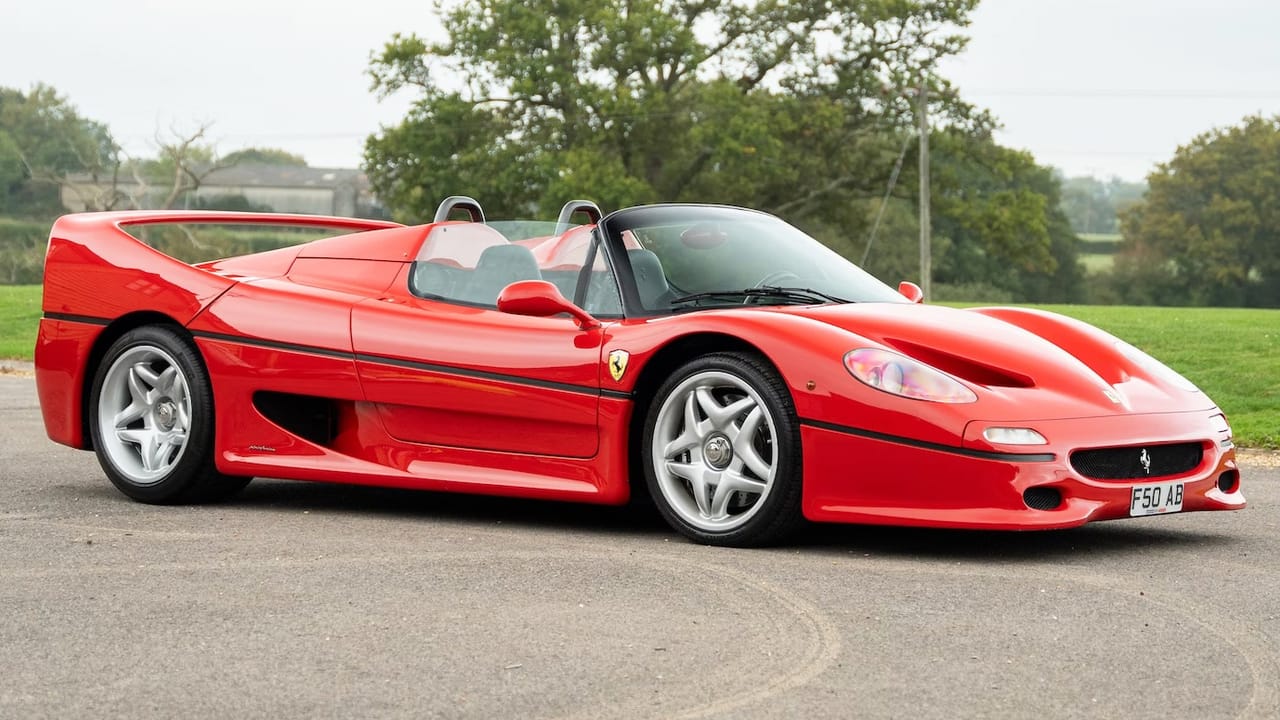 1997 Ferrari F50 ex Rod Stewart