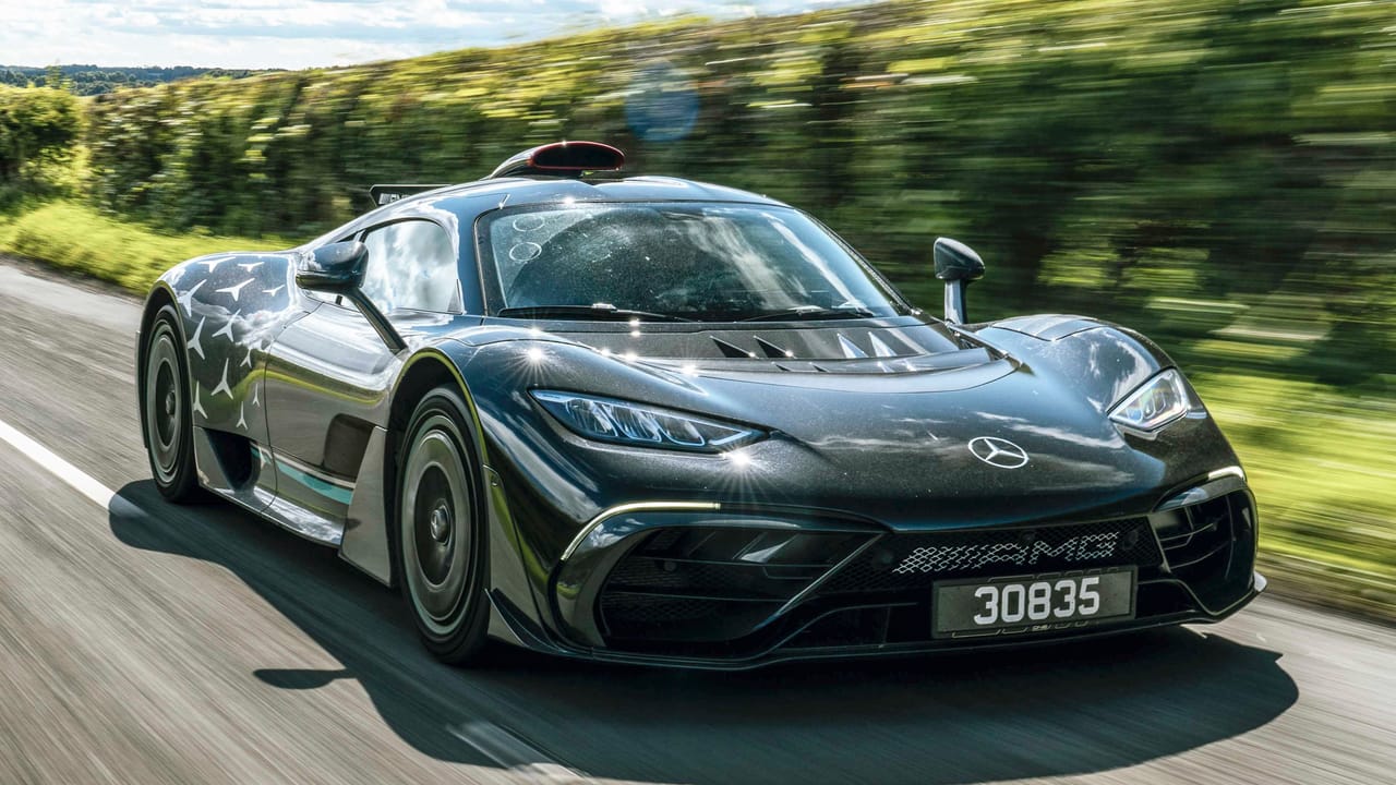 Mercedes-AMG One on the road