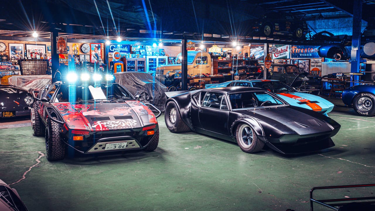This garage in Nagoya takes regular Japanese cars and turns them into classics