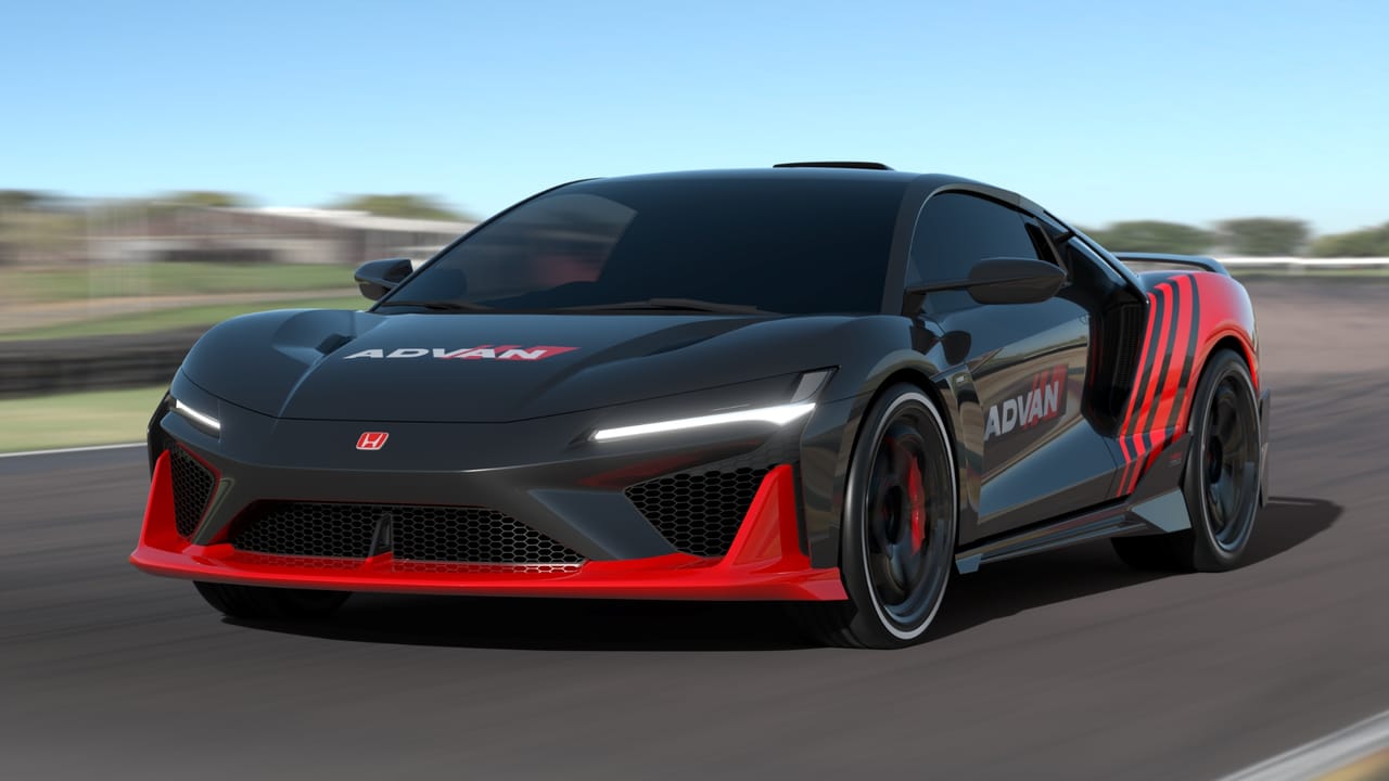 The Honda NSX Tribute by Italdesign is a tribute to the Honda NSX by Italdesign