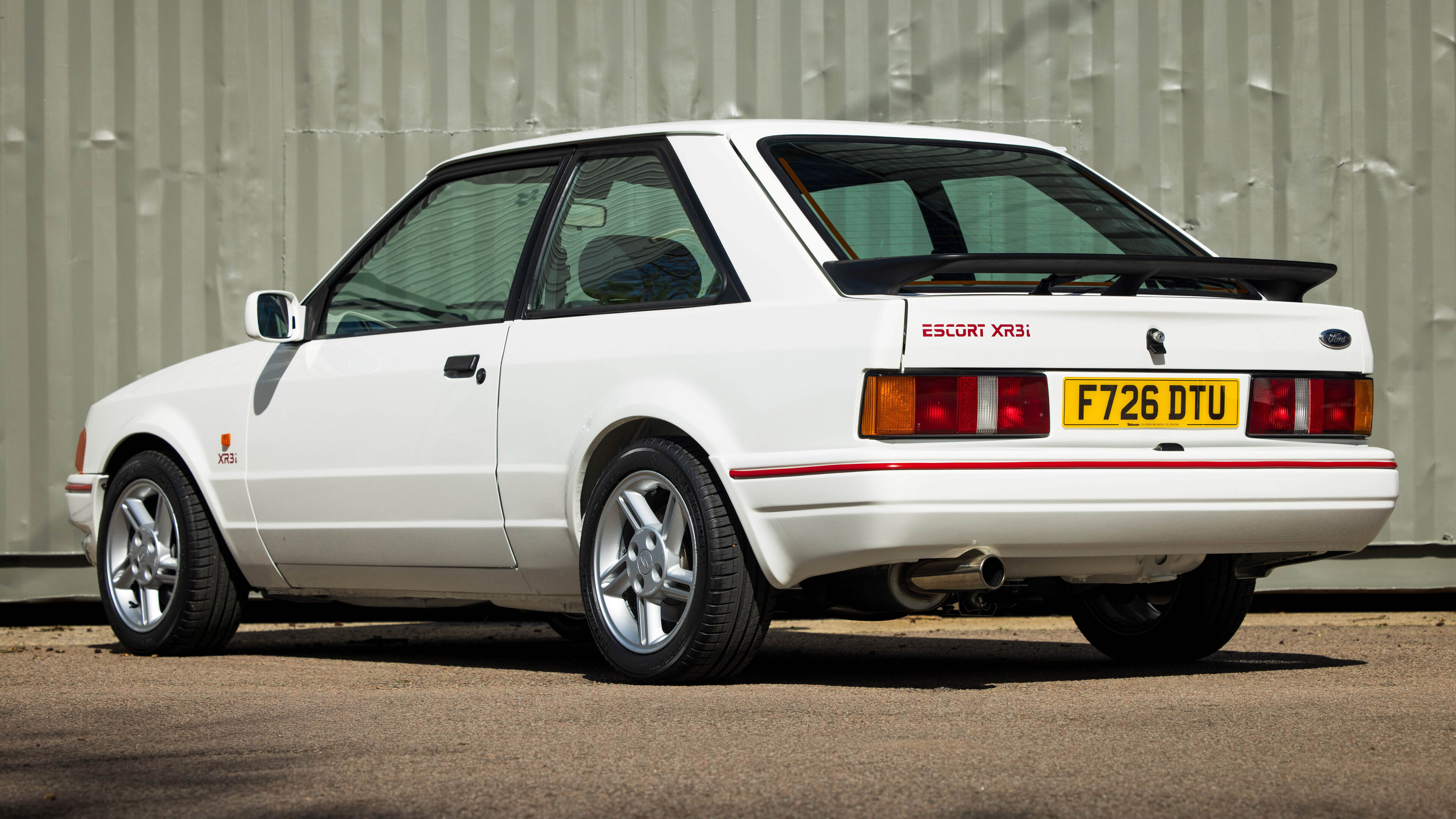 The Ford Escort XR3i has been rebigulated with more power and more suspension