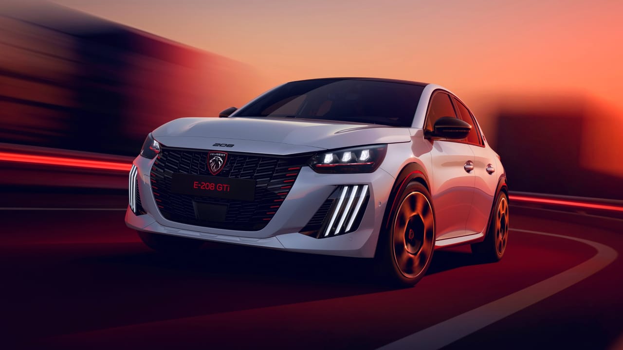 Bonjour! This is the Peugeot e-208 GTi in production form