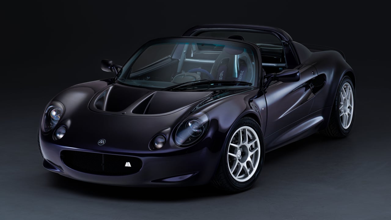 The first ‘VHPK’ is a 600kg single-seat Lotus Elise S1 that costs £350k+