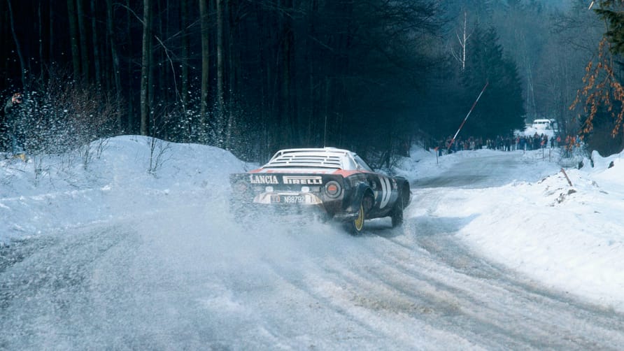 Photo of the day: Lancia Stratos goes rallying on ice | Top Gear