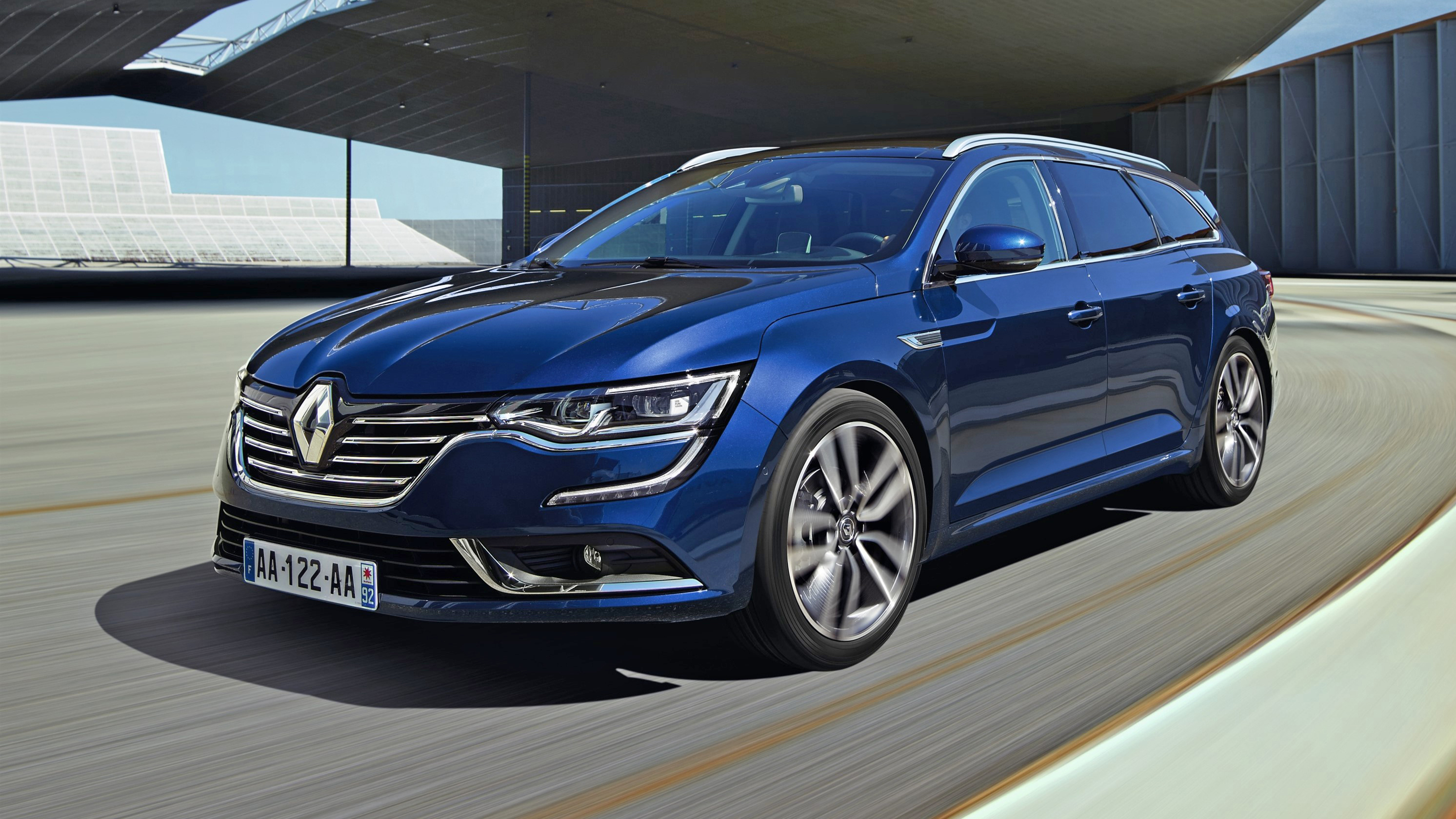 This is the Renault Talisman Estate. And we're not getting it in