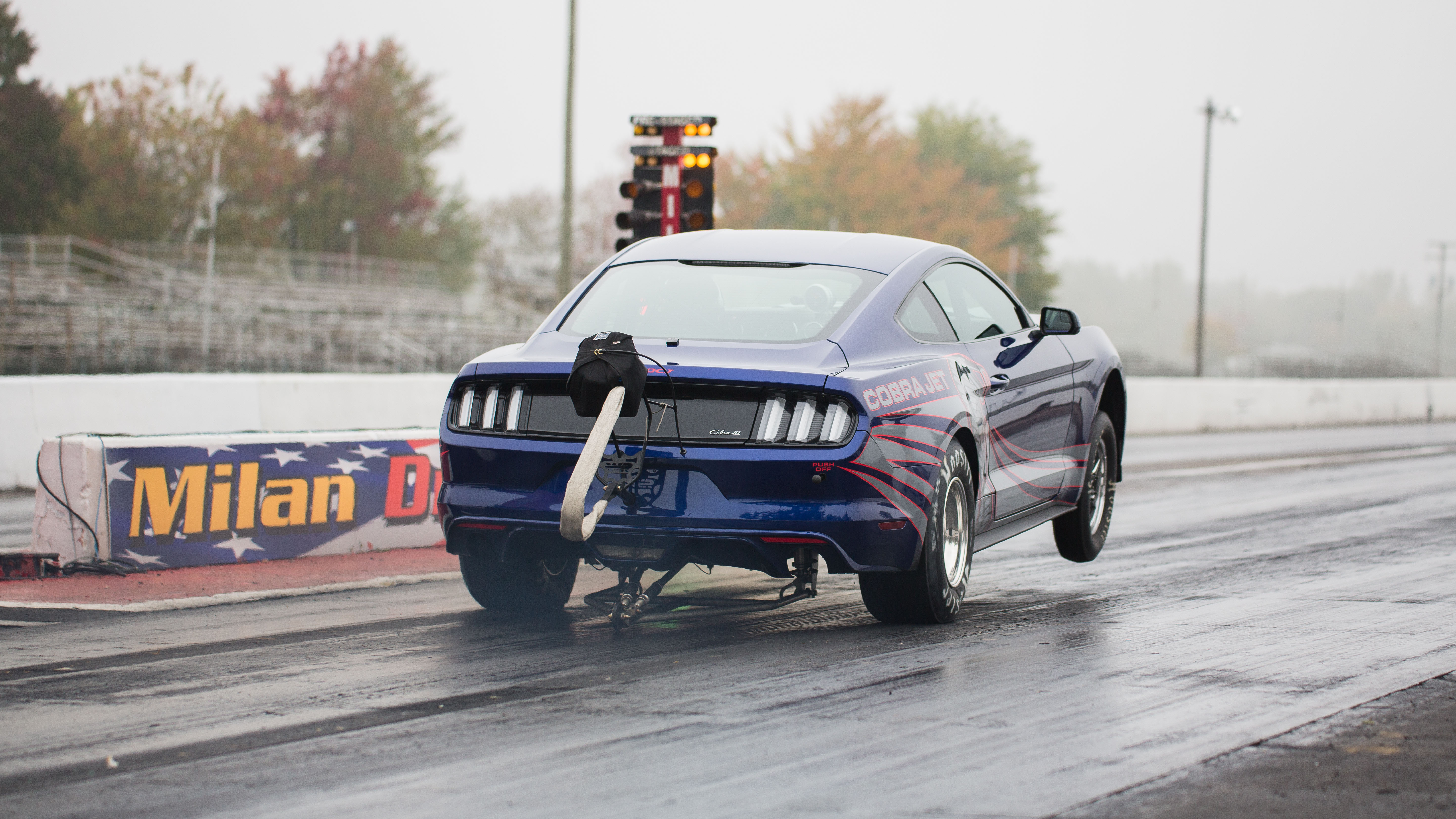 This Mustang dragracer can do an eightsecond quarter mile Top Gear