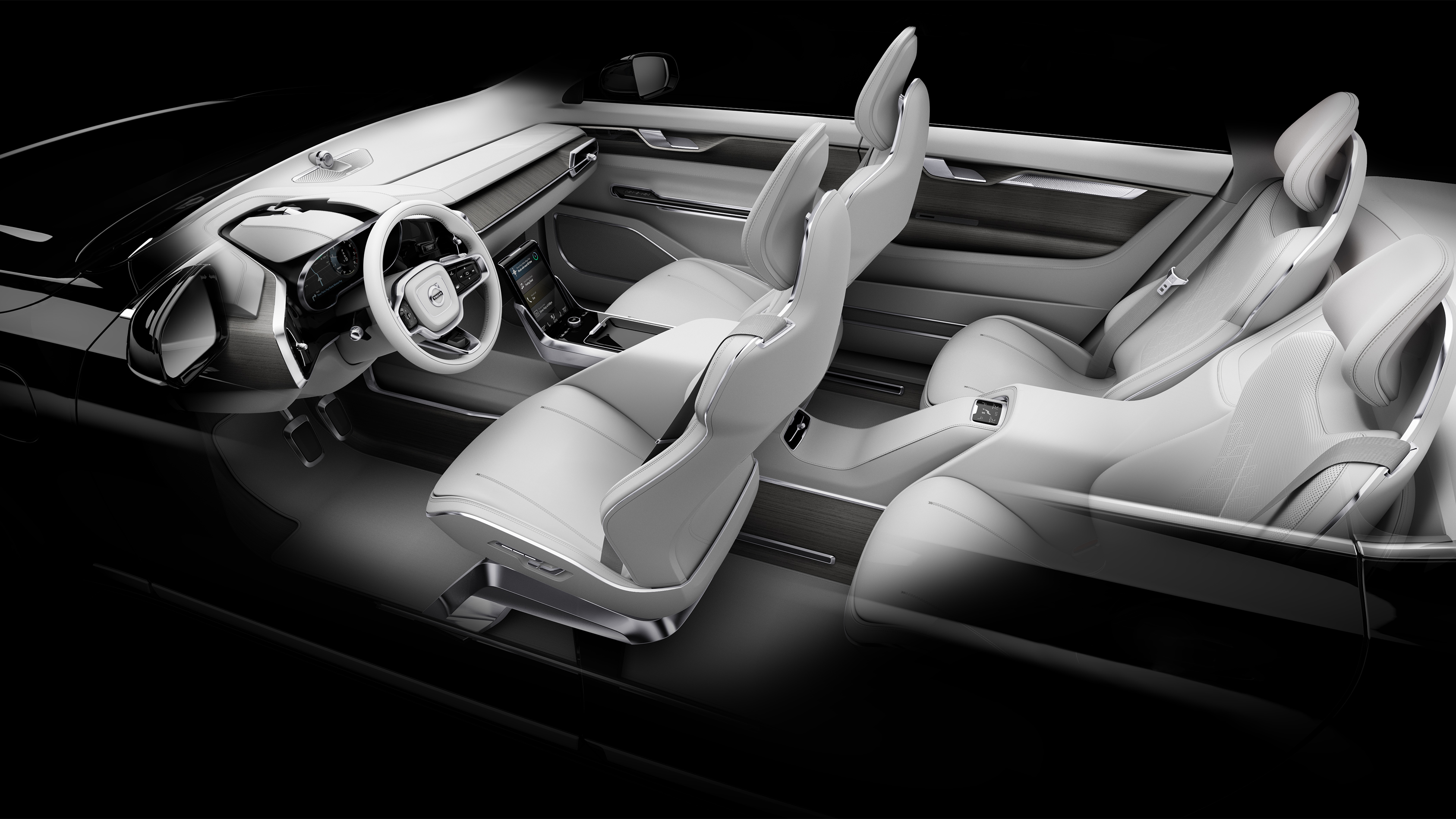 This is Volvo's vision of a future autonomous car interior Top Gear