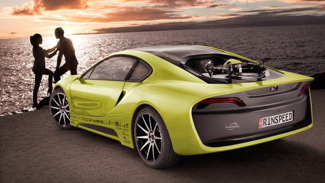 Rinspeed's made a self-driving BMW i8 with its very own drone | Top Gear
