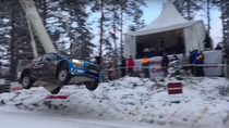 Video: watch this record-breaking rally jump | Top Gear