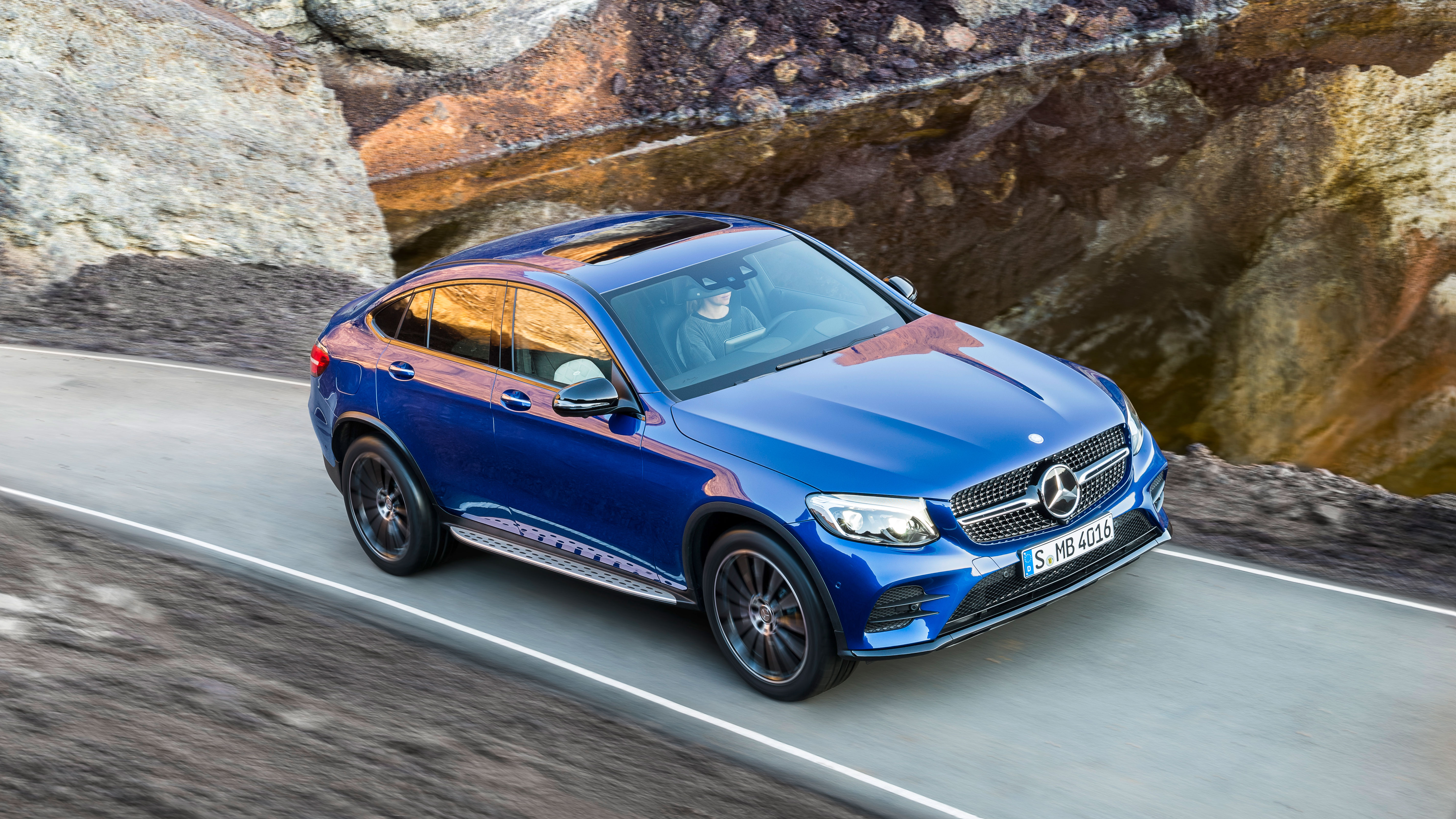 Here it is the new MercedesBenz GLC Coupe Top Gear