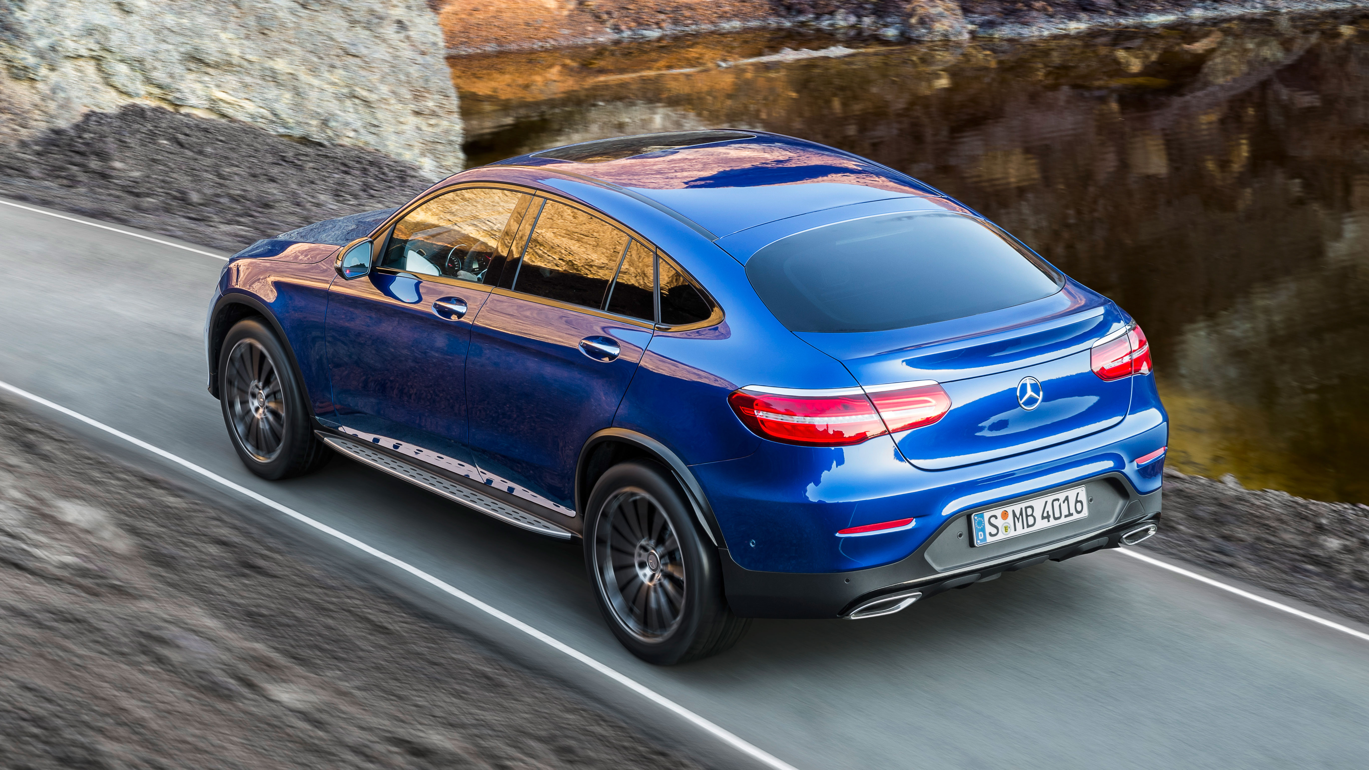 Here it is the new MercedesBenz GLC Coupe Top Gear