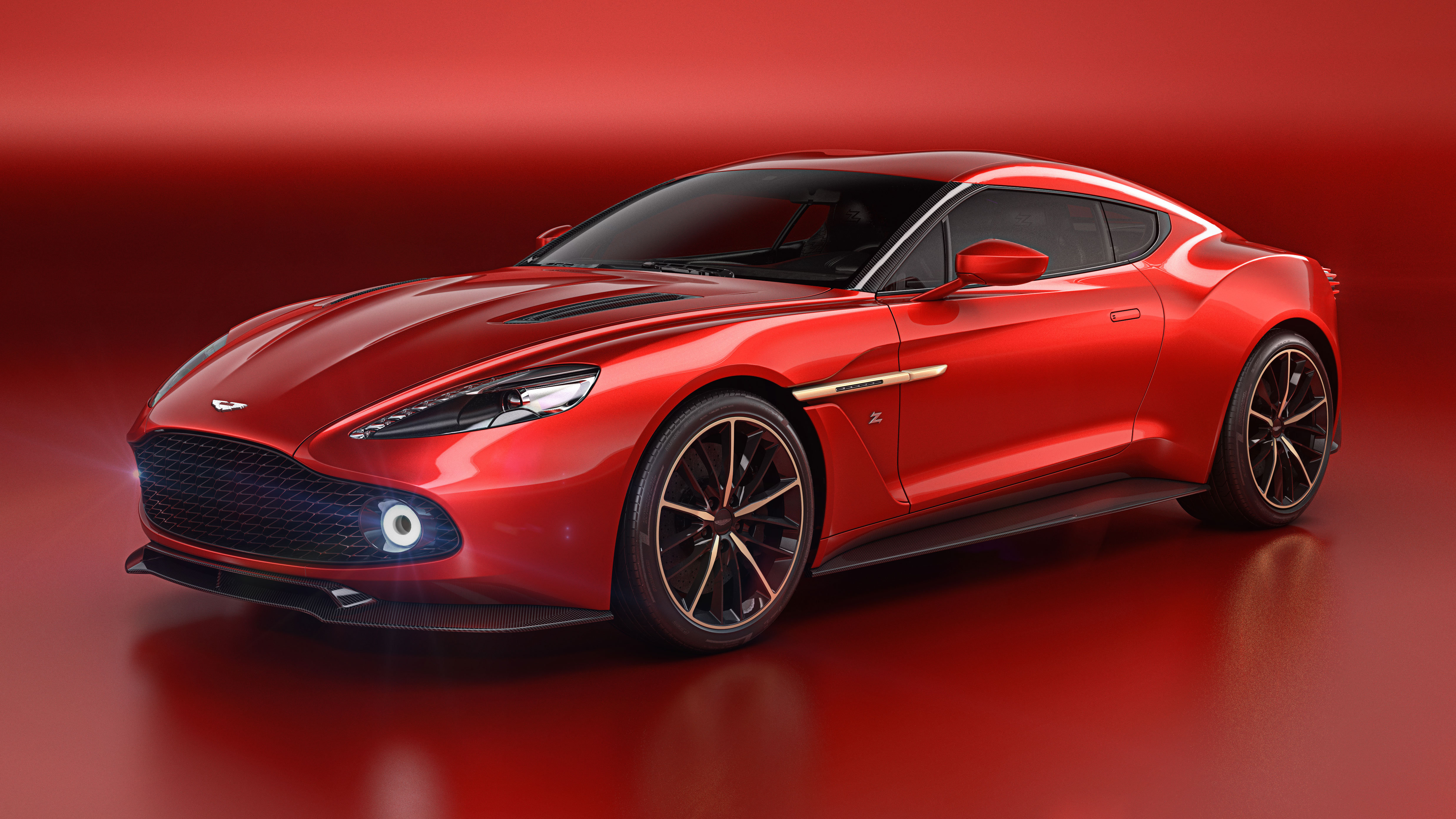 This is the 592bhp Aston Martin Vanquish Zagato Top Gear