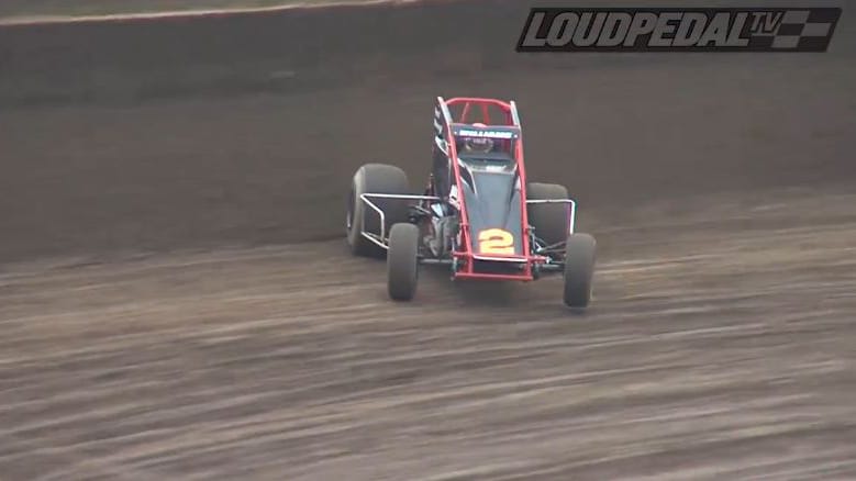 Video: Sprint car vaults over 22-foot fence | Top Gear