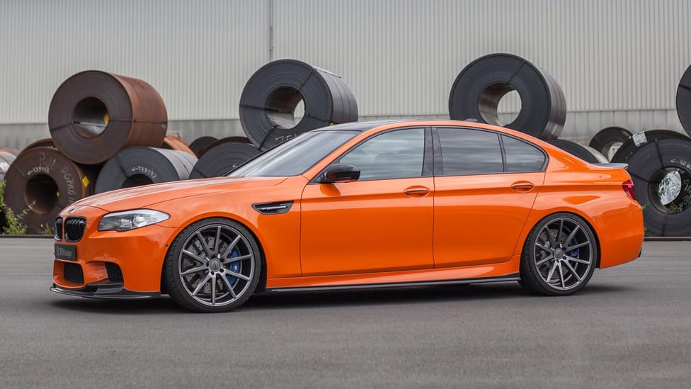 A tuner has built a bright orange, 818bhp BMW M5 | Top Gear