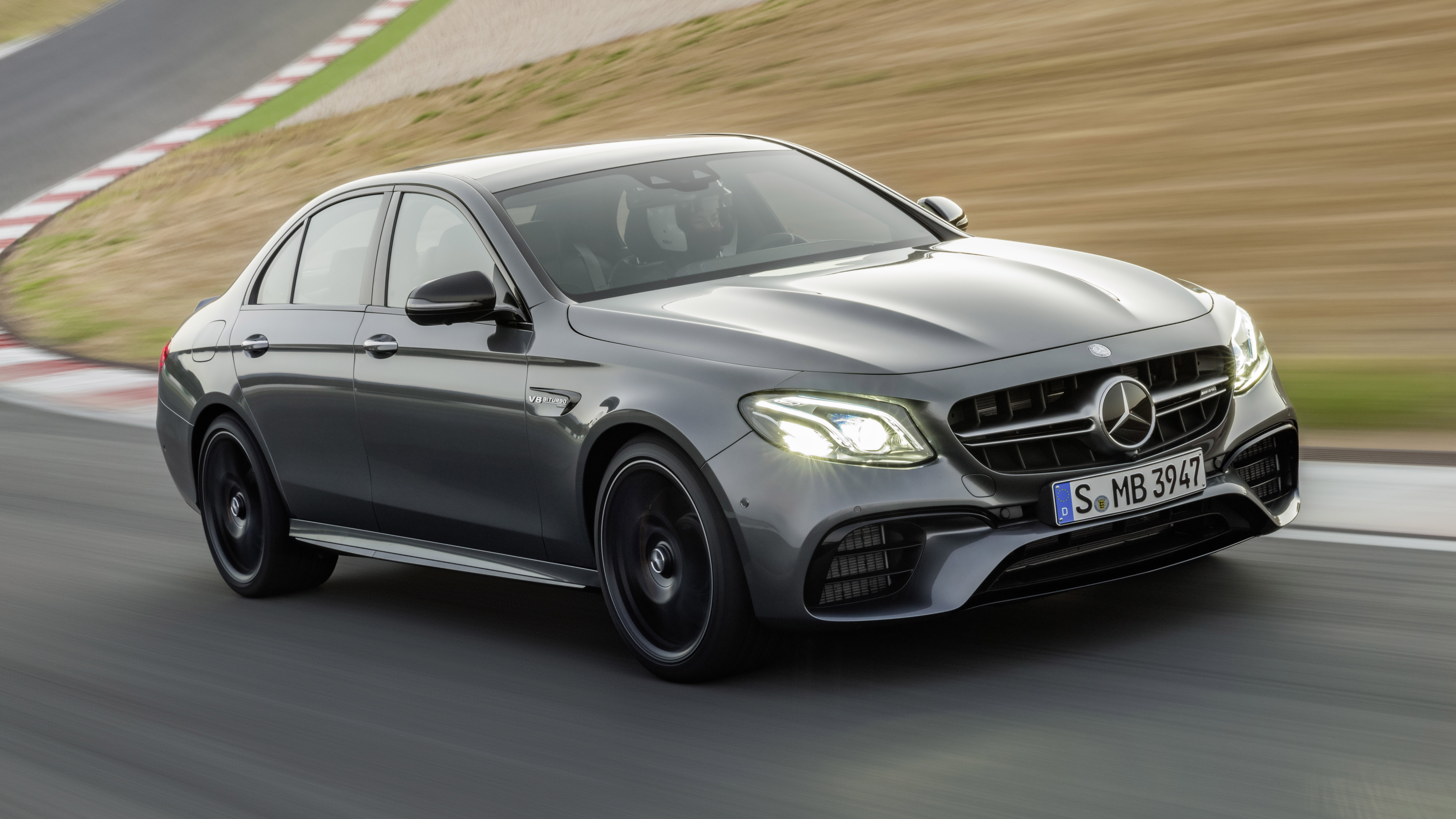 This is the new MercedesAMG E63 and it has a drift mode Top Gear