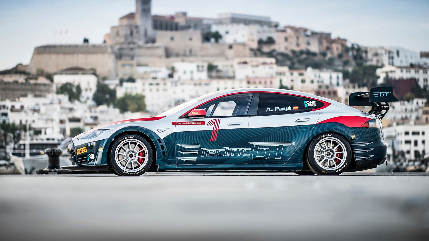 Tesla Racer Tesla Model S racer can do 0-62mph in 2.1 seconds | Top Gear