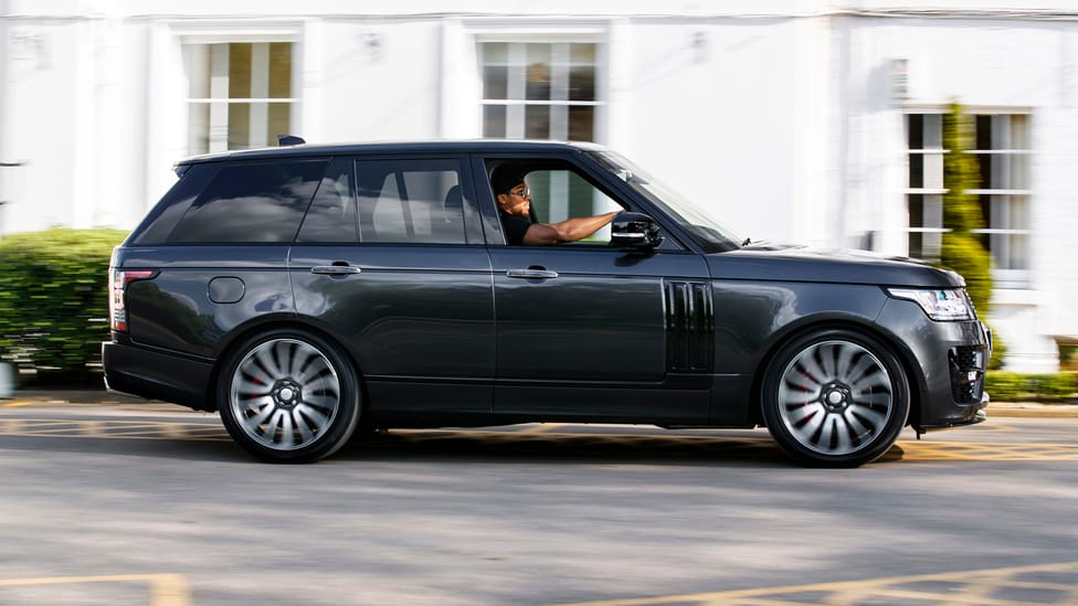 The heavyweight champion of the world has got a modified Range Rover ...