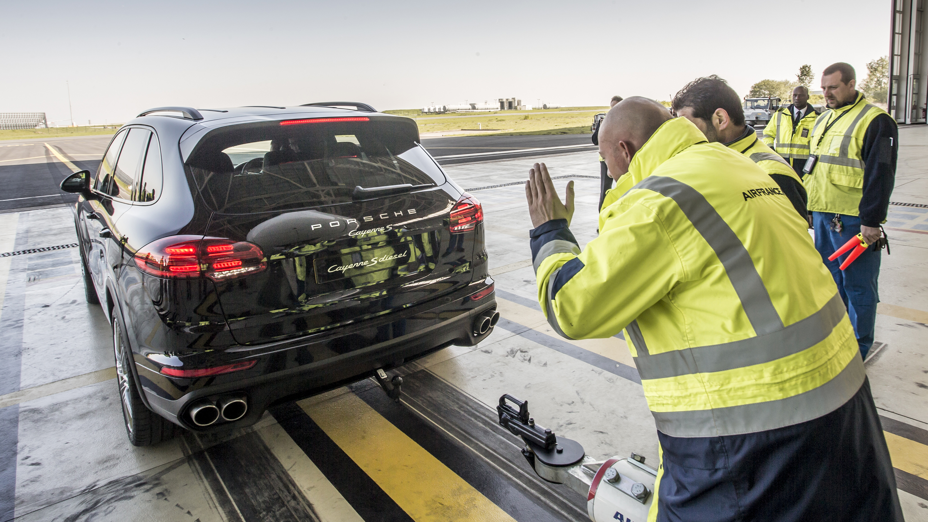 Towing with a porsche cayenne