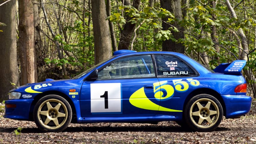 Colin McRae's Subaru Impreza sold for £230,000 Top Gear