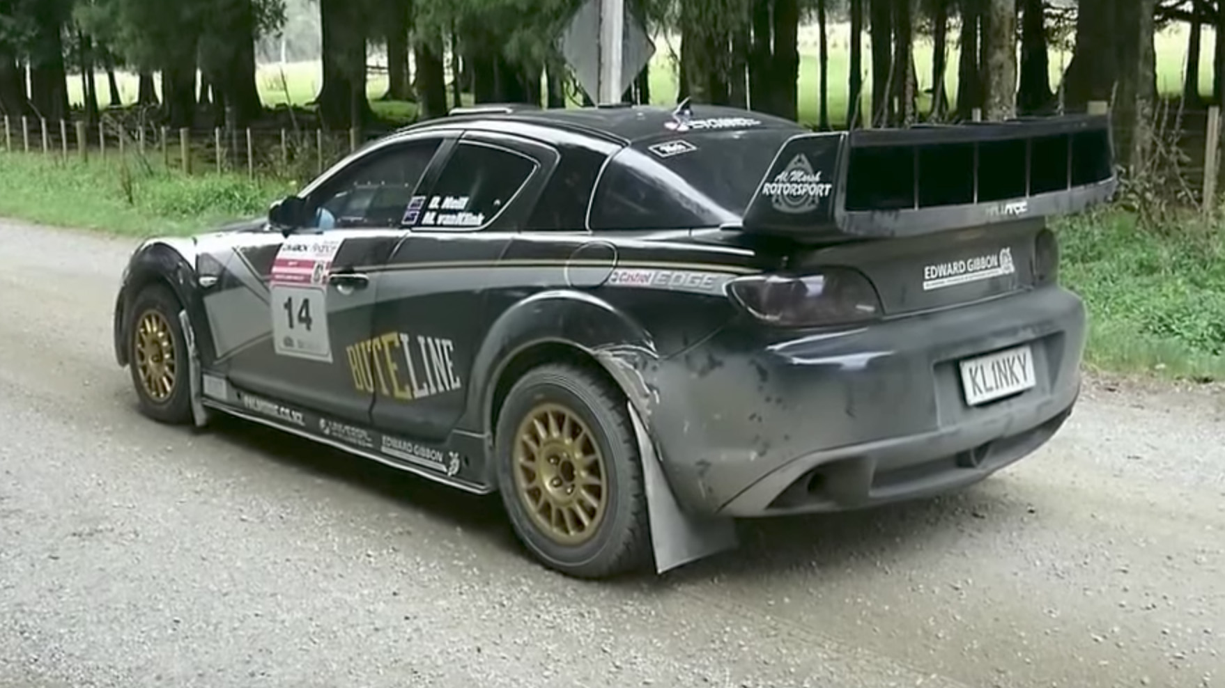 Watch And Listen To This Mad Mazda Rx 8 Rally Car Top Gear
