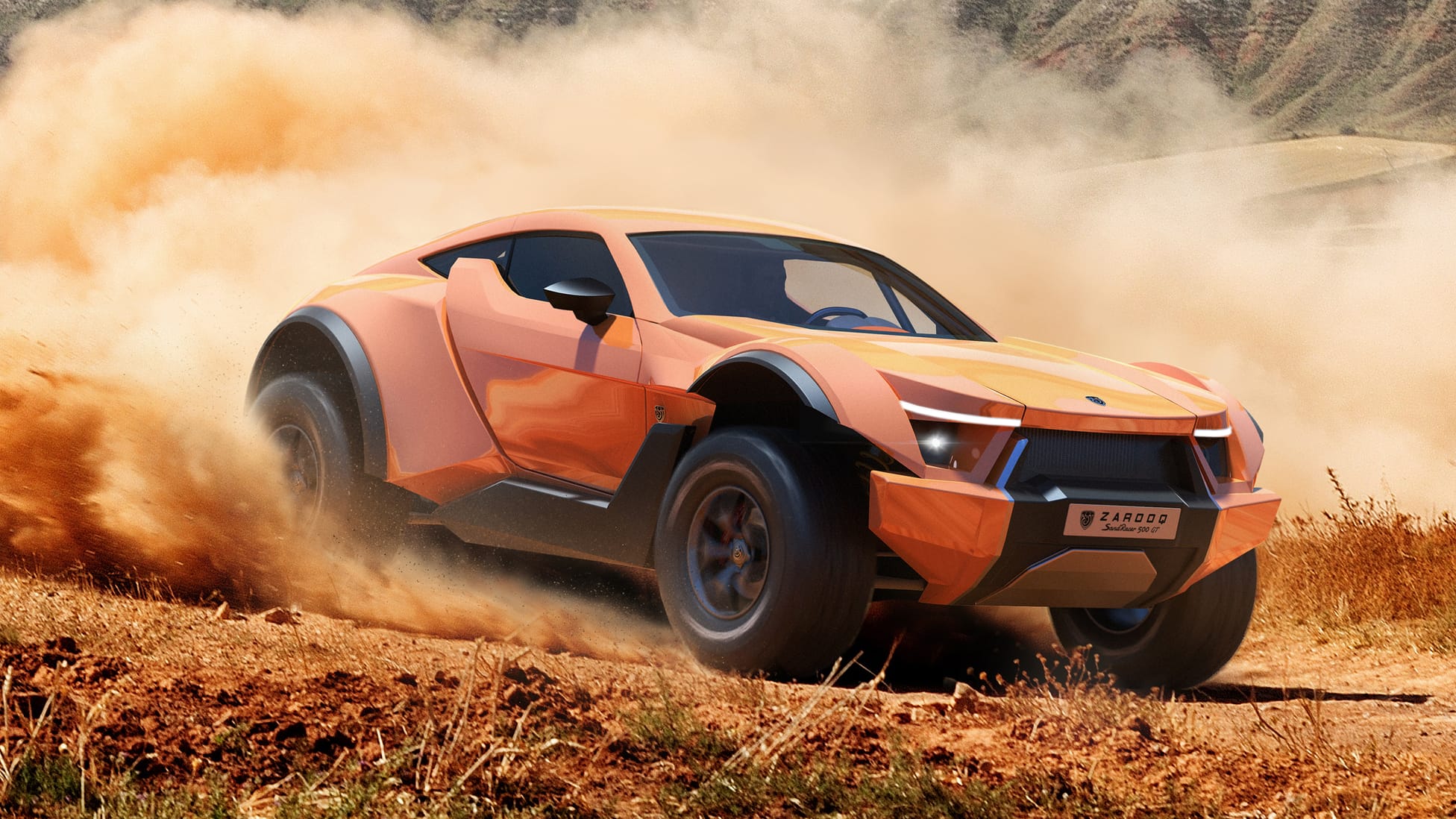 The Zarooq Sand Racer is a 518bhp supercar dune buggy Top Gear
