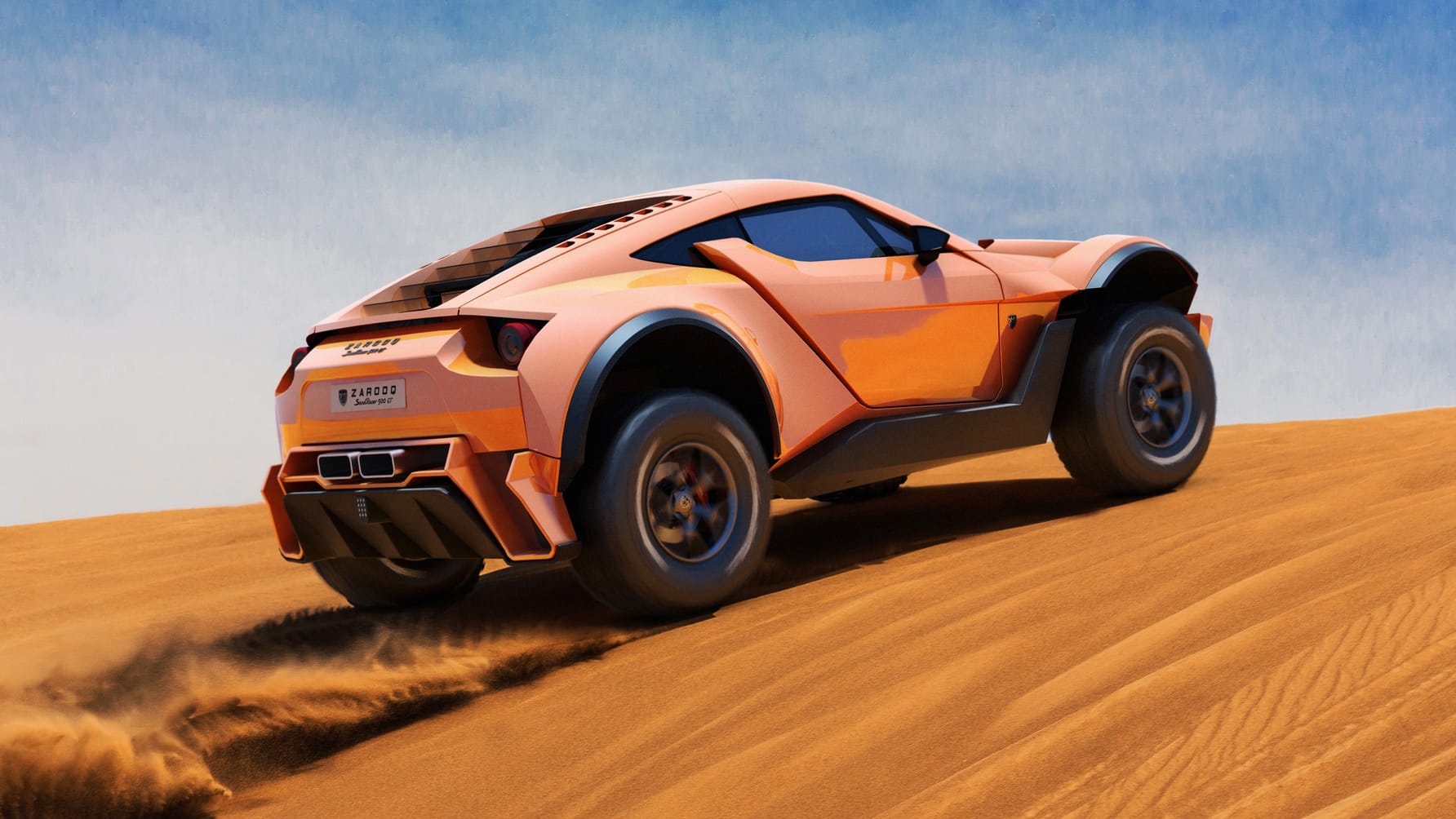 The Zarooq Sand Racer is a 518bhp supercar dune buggy Top Gear