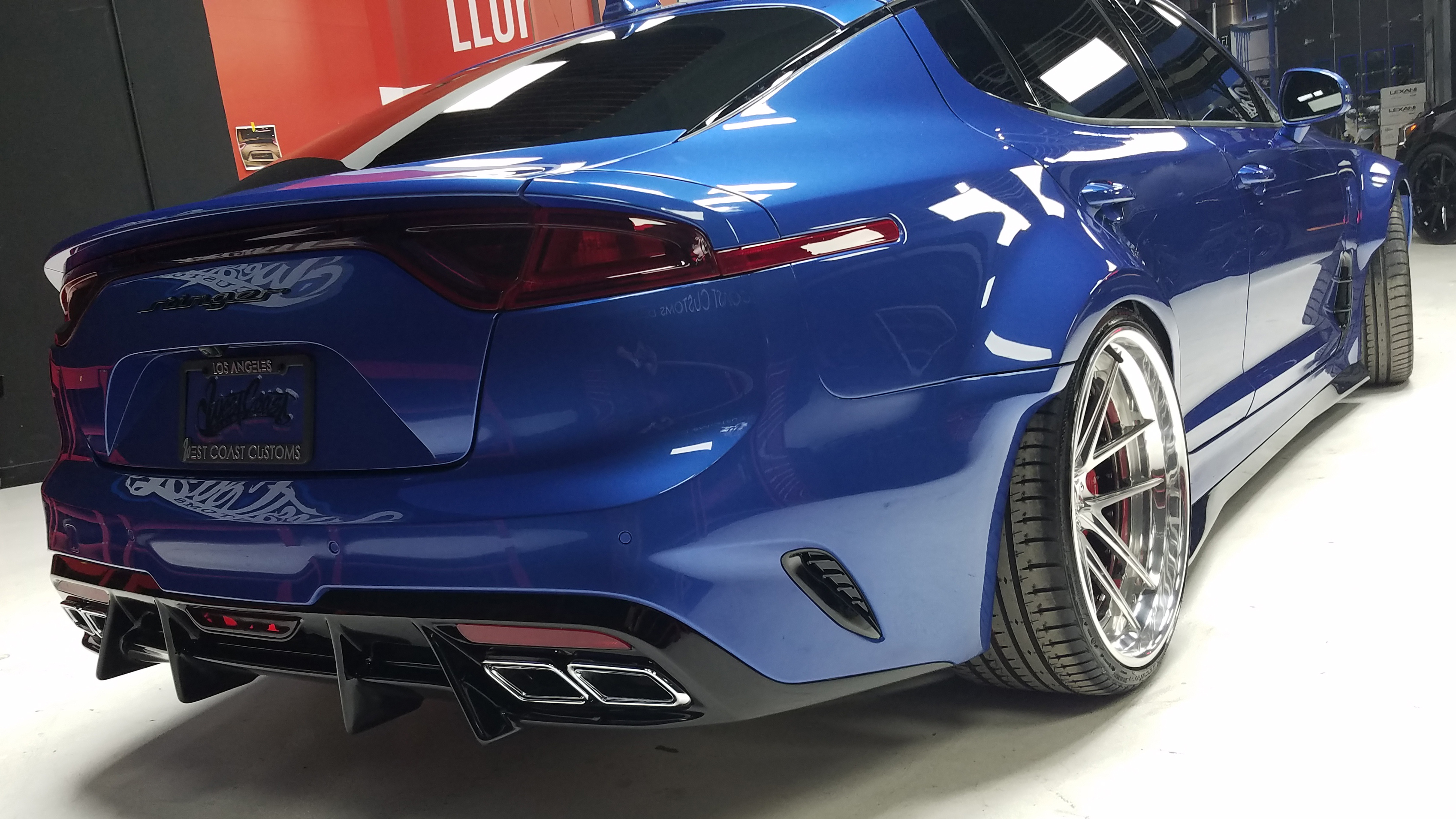 Kia stinger clearance custom parts