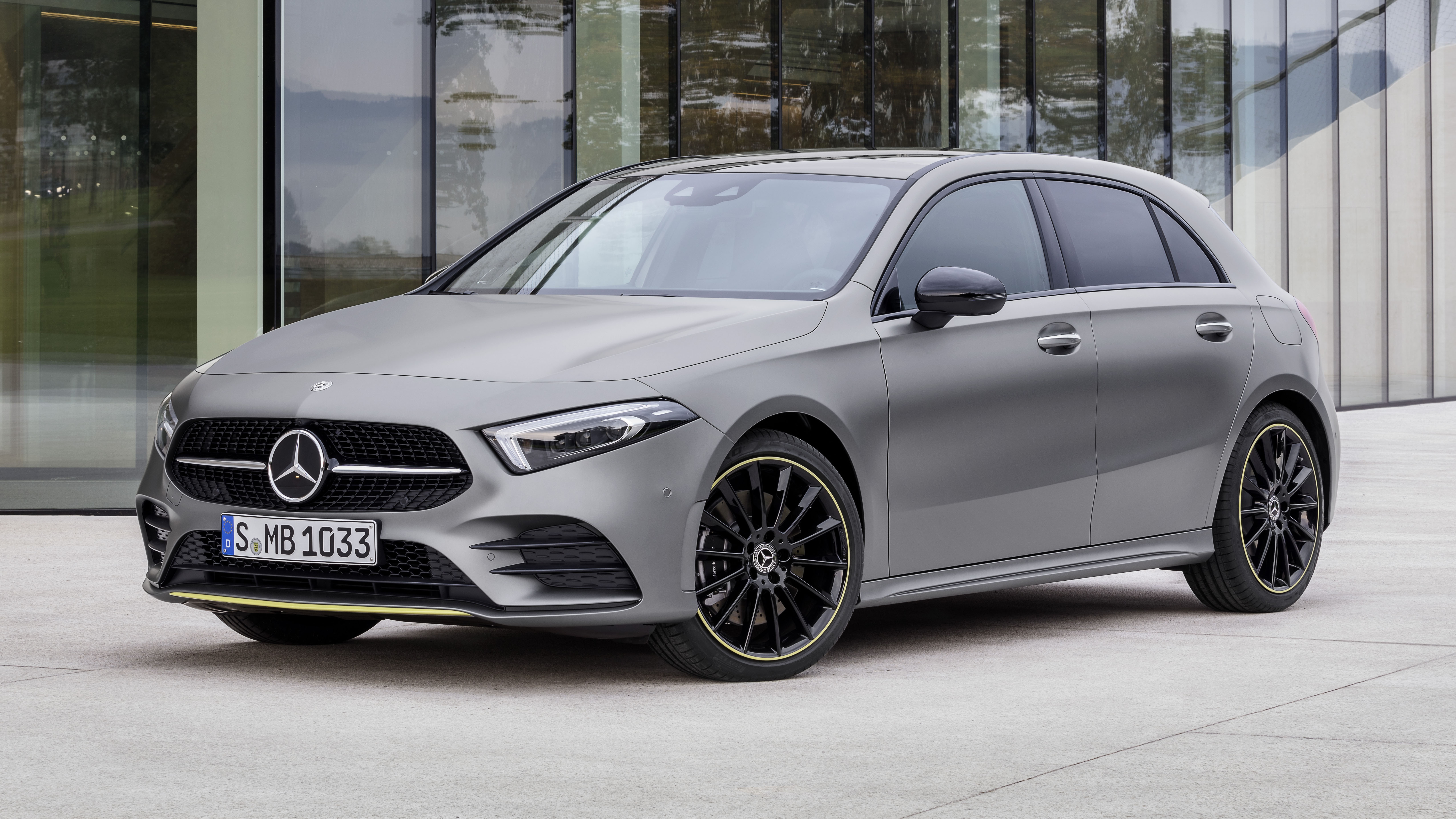 This is the brand new MercedesBenz AClass Top Gear