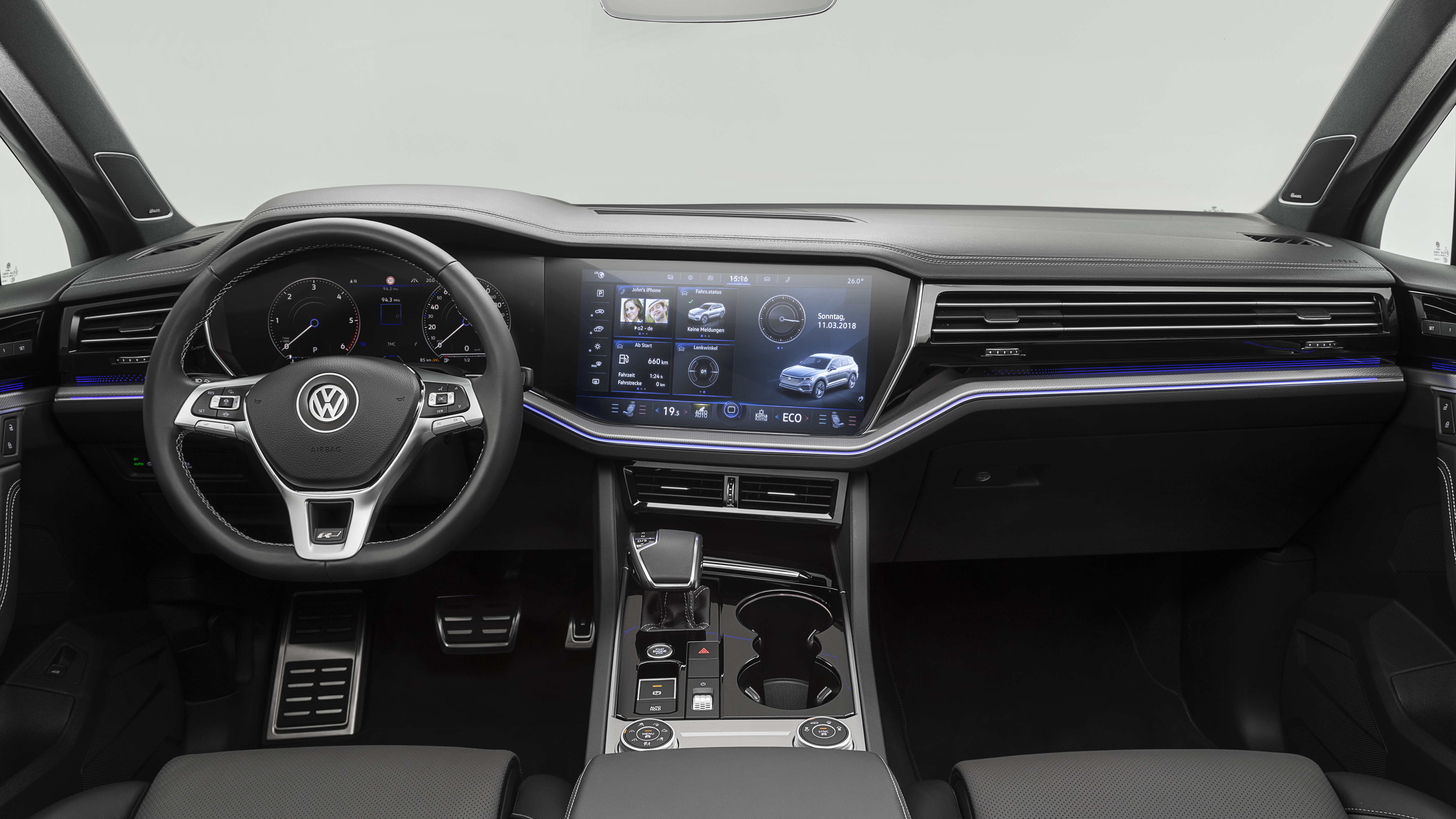 new touareg white interior 21