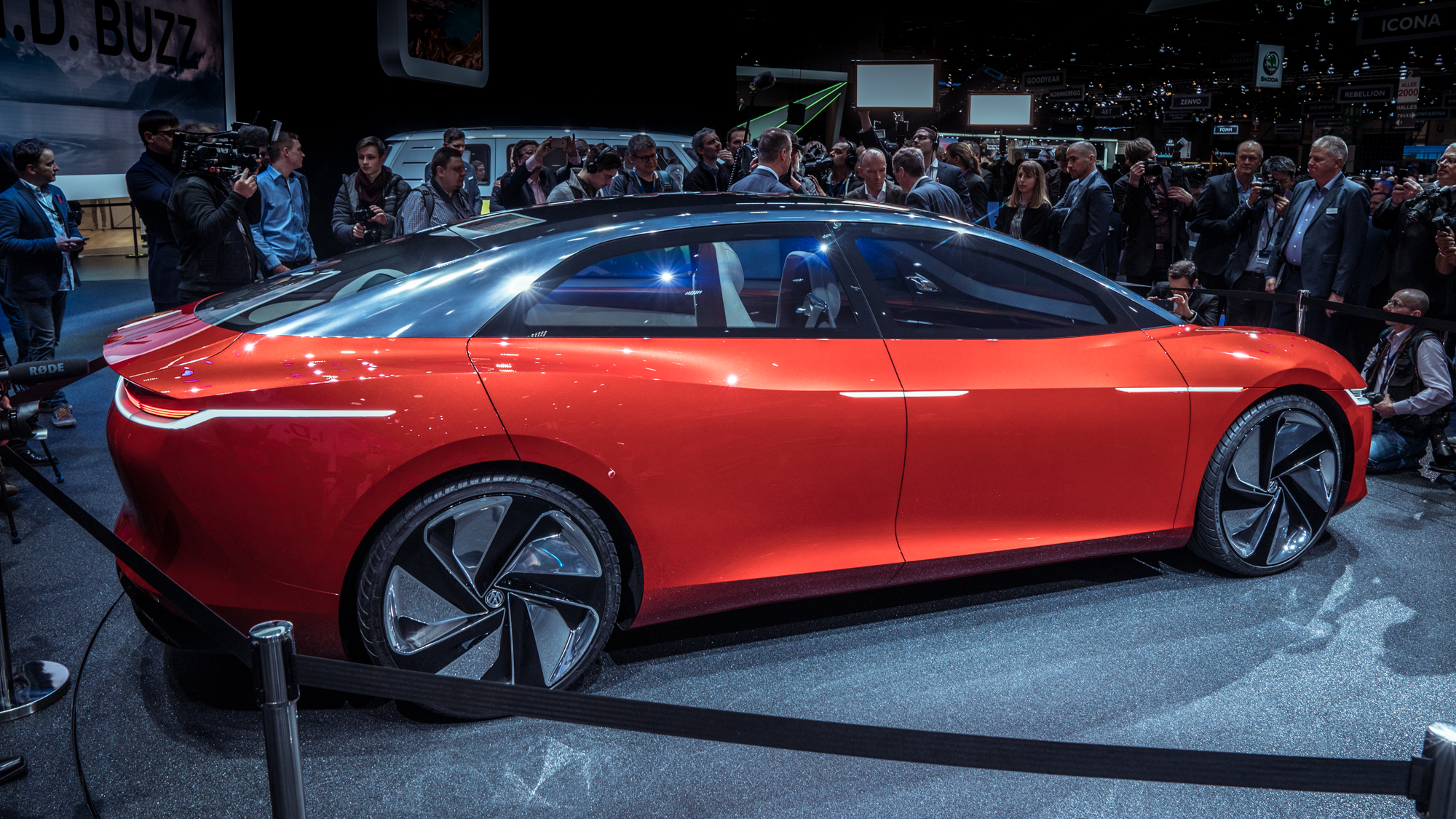 The VW I.D. Vizzion is our electric, autonomous future ...