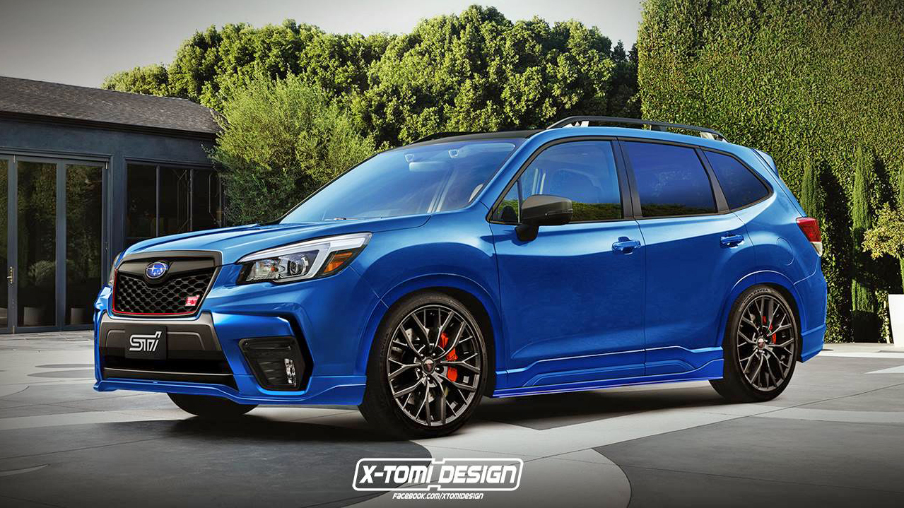 Here's what a new Subaru Forester STI would look like Top Gear