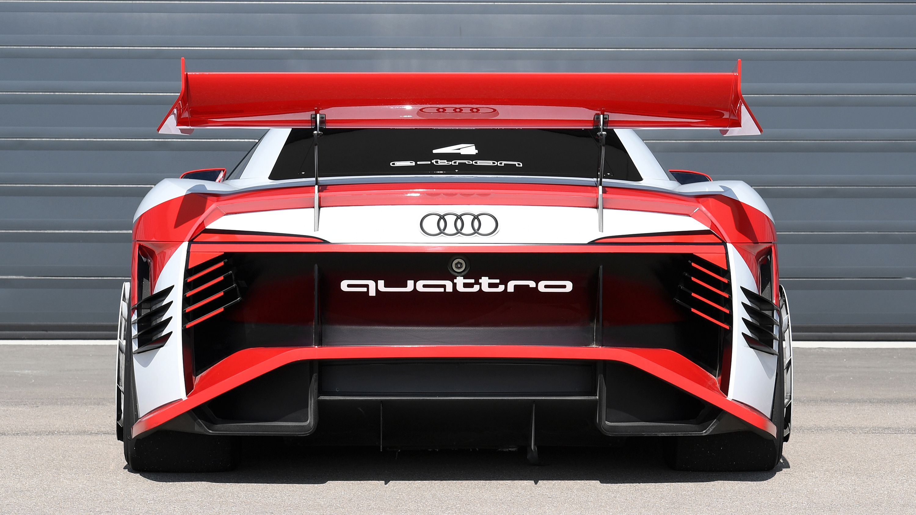 Audi electric cheap race car