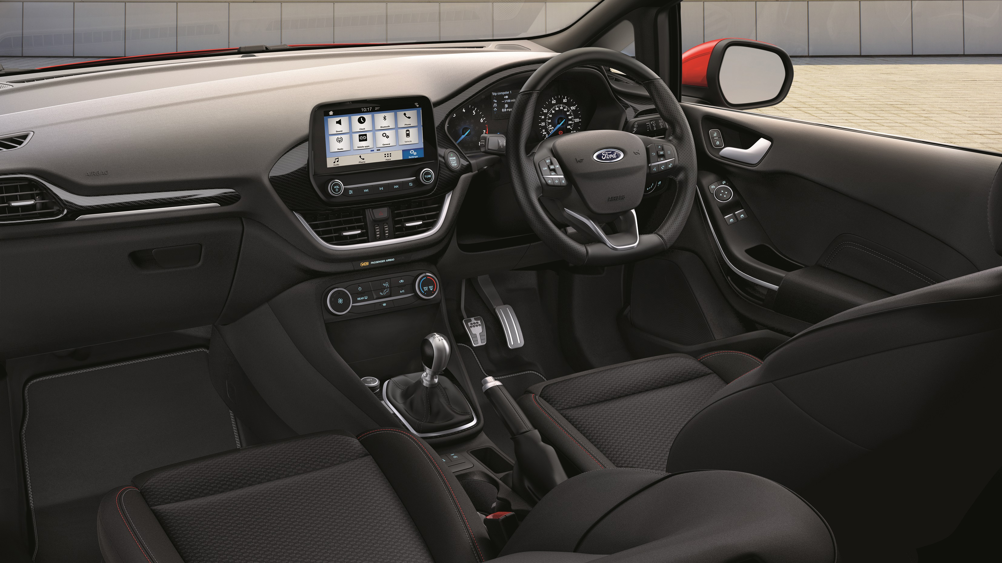 New sales fiesta van