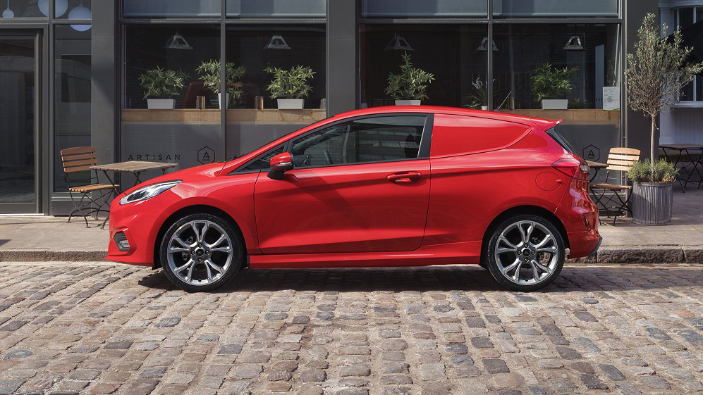 New fiesta sport van 2025
