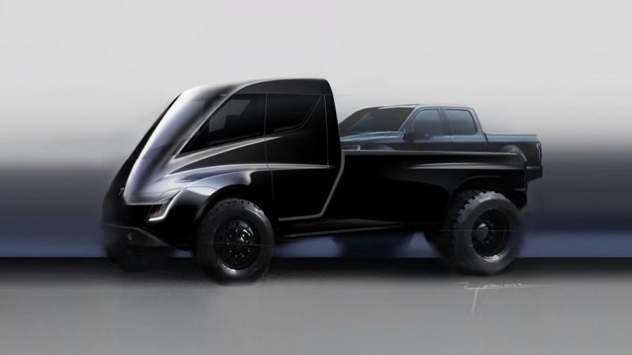 Pick sales up tesla