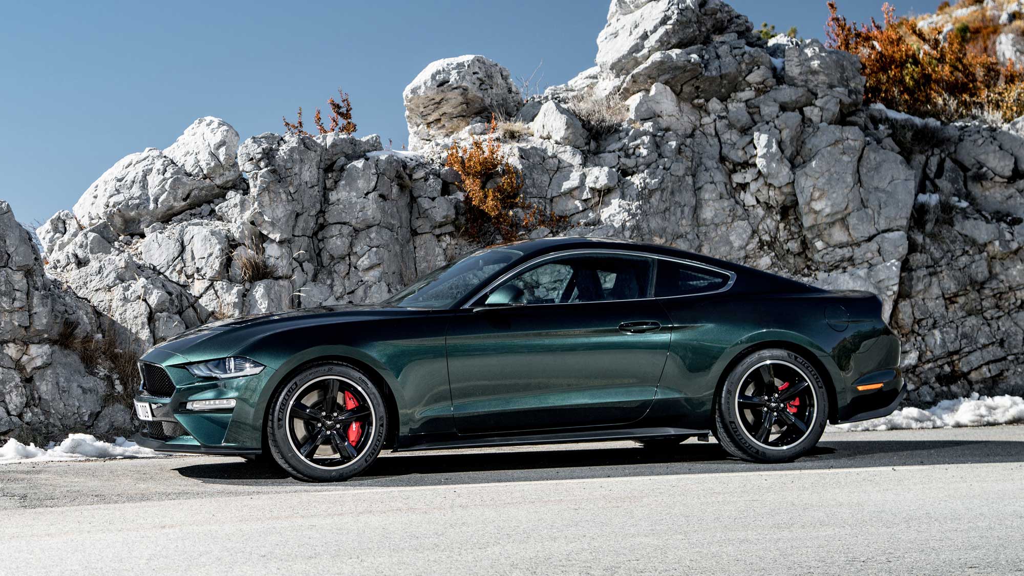The Ford Mustang Bullitt costs nearly £50k Top Gear