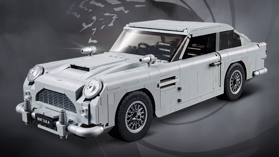 is Lego's 1,290-piece Goldfinger Aston Martin DB5 | Top