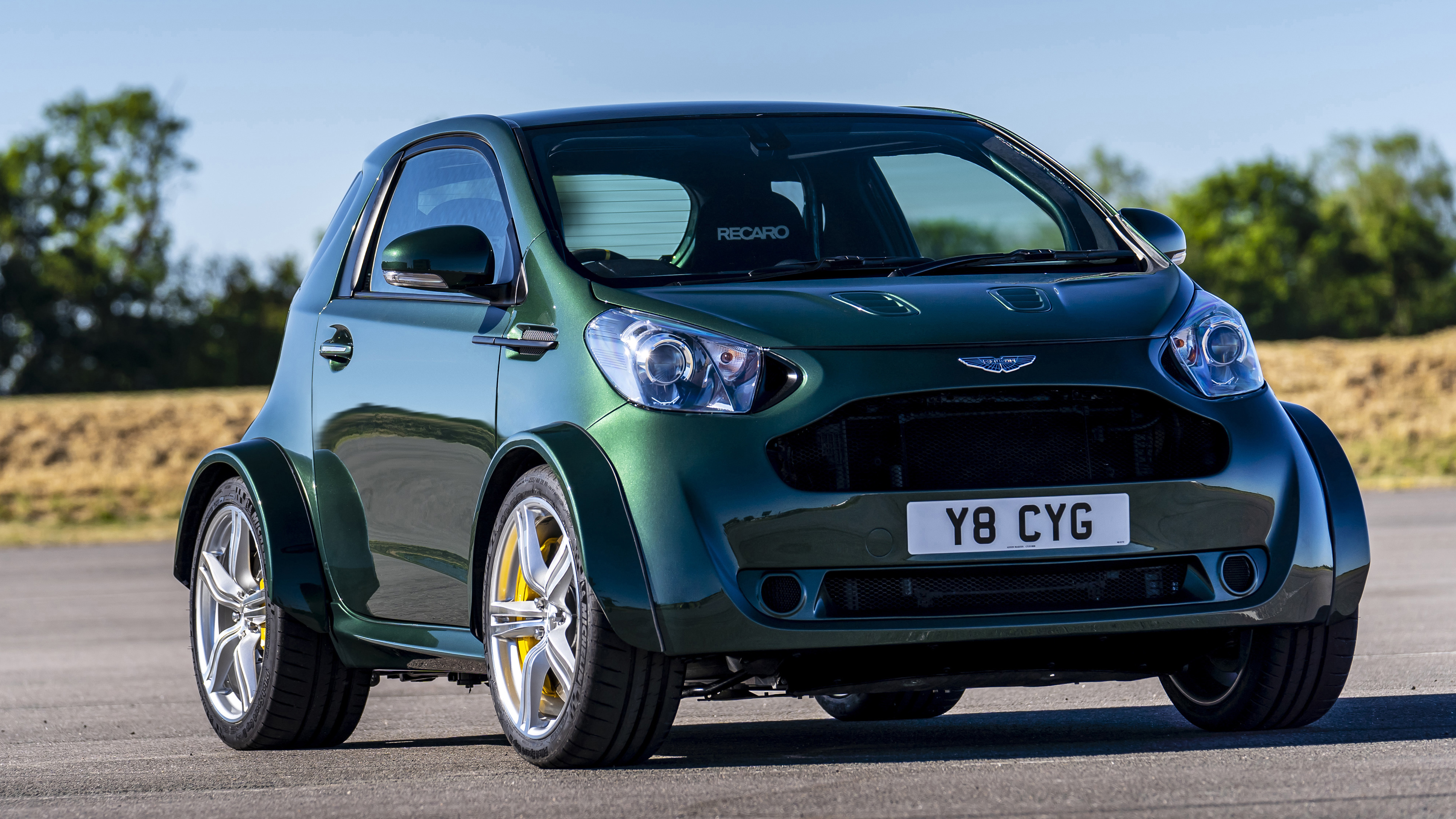 Aston Martin Has Built A One-Off V8-Powered... Cygnet | Top Gear